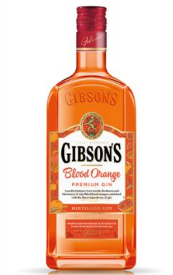Image sur Gibson's Gin Blood Orange 37.5° 0.7L
